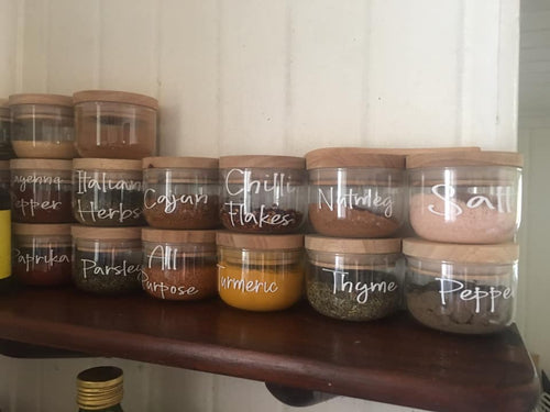 Herb & Spice Jar Labels