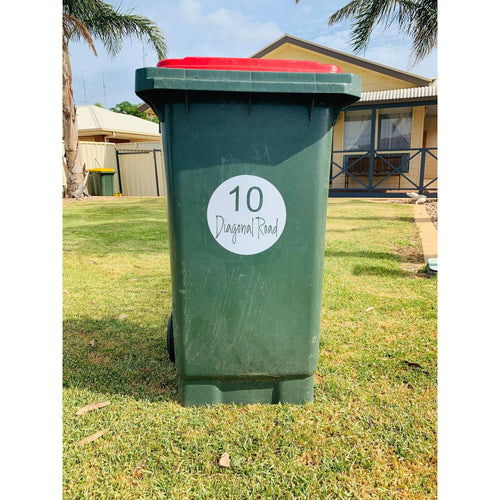 Custom Bin Label - Circle