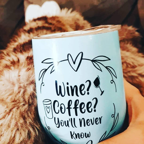 Wine or Coffee Decal