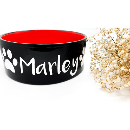 Personalised Pet Bowl Label