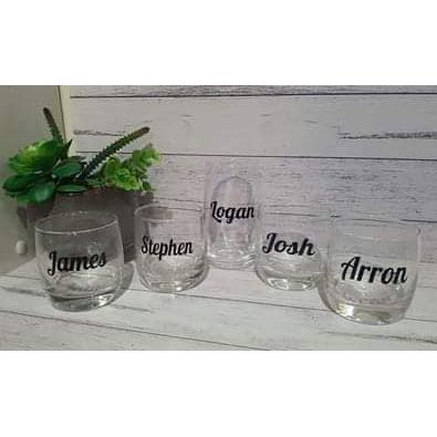 Scotch Glass Personalised Label