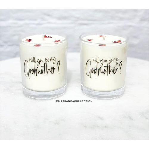 Will you be my Godmother Label